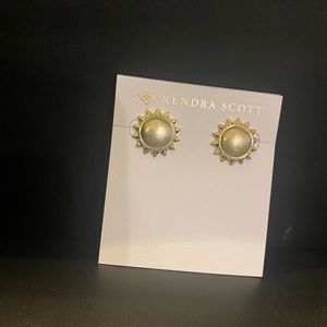 Kendra Scott Sienna Sun Statement Earrings (Sun part only)